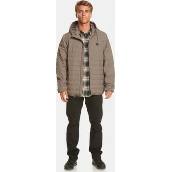 Pánská móda Quiksilver Bunda pro přechodné období Scaly Hood Jckt EQYJK04008 Béžová Regular Fit L