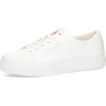 Dámské tenisky Calvin Klein dámské kožené tenisky - bílé