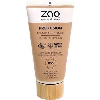 Přípravek na tvář Zao Teint FoundationPro'fusion Fluid Foundation 856 Hazelnut Tan 30 ml (16&nbsp;797,00 Kč / 1 l)