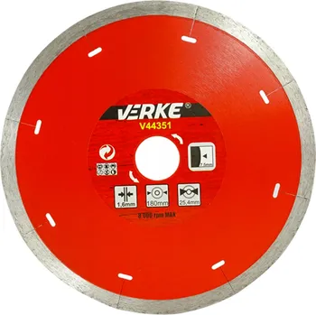 Pilový kotouč Diamantový kotouč 180x25,4x1,6 mm VERKE V44351