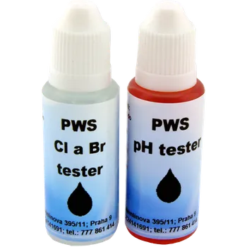 Bazénová chemie PWS - Professional Water System Náhradní náplně k testeru pH a Cl