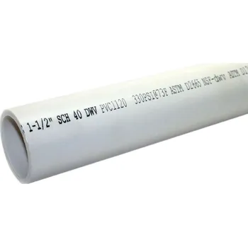 PWS PVC-U SCH 40 trubky 1 (3,38mm) 1 m