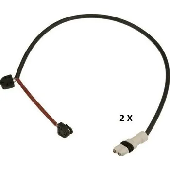 Brzdová destička Výstražný kontakt, opotřebení obložení TRW GIC323