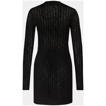 Dámské šaty Billabong Každodenní šaty Everleigh Mock Ktdr ABJKD00219 Černá Slim Fit M