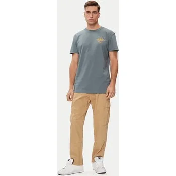 Pánské tričko DC Shoes T-Shirt Chain Gang Tss ADYZT05348 Šedá Regular Fit S