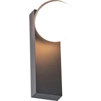 Venkovní osvětlení ACA Lighting LED SMD venkovní nástěnné svítidlo 10W 580LM 110d 230V AC 3.000K tmavá šedá CRI80 IP54 30.000hod LG5891G