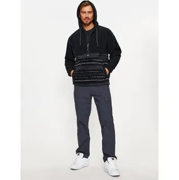 Pánské oblečení Quiksilver Fleecová mikina Clean Coasts Otlr EQYFT04801 Černá Regular Fit S