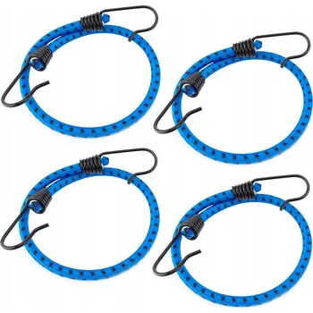 autokoberec Gumové expandéry s háčky, pružné transportní lanko, délka 70 cm / 4 ks