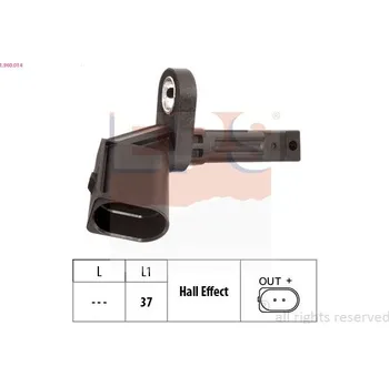 Auto-moto Snímač, počet otáček kol EPS 1.960.014