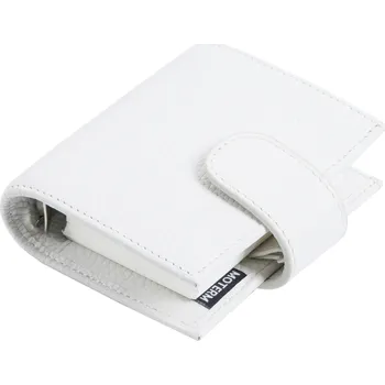 Diář Kožený diář s kroužky na cesty | kožený zápisník | malý diář - Oblázkový krém