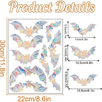 Okenní dekorace Statická fólie na sklo | okenní dekorace | statické folie motýlci, srdce, vločky, netopýři, vážky - typ2