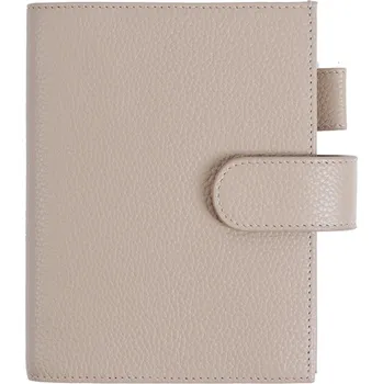 Diář Luxusní kožený obal na diář | kožený zápisník | luxusní diář - Oblázková taupe