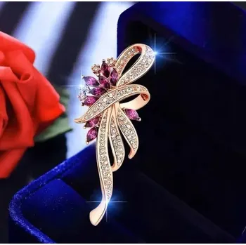 Brož Dámská brož vintage | Módní ozdoba - XZ293