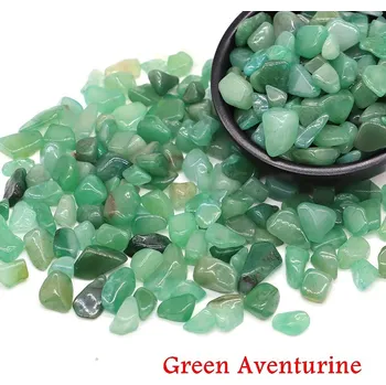 Přírodní kameny pro dekoraci | dekorativní kameny | harmonizační krystaly - Zelený avanturín , 100 g