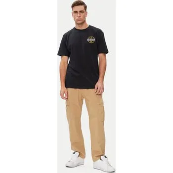 Pánské tričko DC Shoes T-Shirt Eurostep Hss ADYZT05362 Černá Regular Fit S