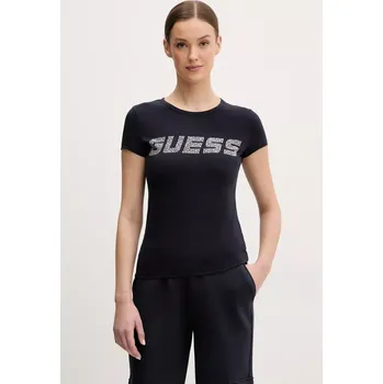 Pánská móda Tričko Guess KIARA V5GI20.J1314 námořnická modř 59X, vel. XS