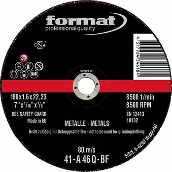 Řezný kotouč Řezací kotouč Format 115 mm