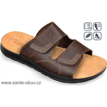 Dámská zdravotní obuv SANTÉ MJ/2707 HNĚDÁ vych. obuv vel.41-46, --- - 41