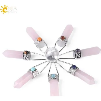 Minerální talisman pro meditaci a energii | přírodní kameny, meditační pyramida - Růženín-200006151