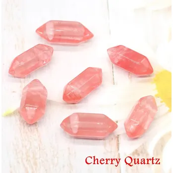 Přívěsek Přívěsek s přírodním kamenem | krystal přívěsek | přívěsek z přírodního kamene - Cherry Quartz , 1 KS