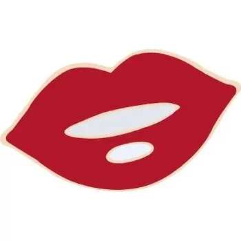 Brož Dámské veselé brože | módní brož, kovový šperk - ret