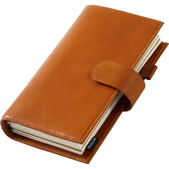 Zápisník Kožený cestovní zápisník pro plánování | kožený zápisník | plánovací deník - Karamel