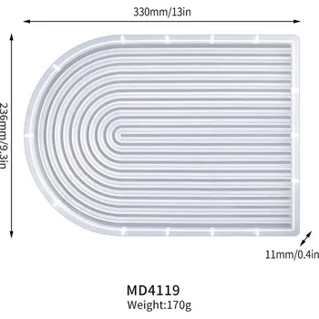 Forma na odlévání Silikonová forma na odlévání | forma na beton, forma na pryskyřici - 09