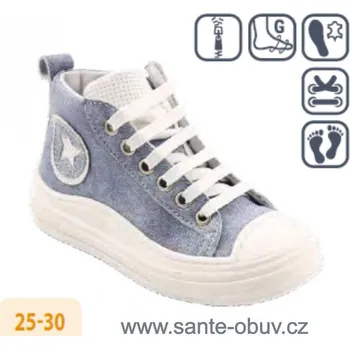 Dámská zdravotní obuv SANTÉ TD/23658 JEANS vych. obuv vel.25-30, --- - 29