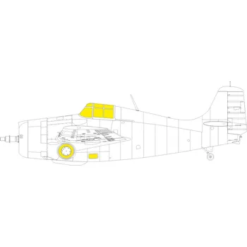 Plastikový model Mask 1/48 F4F-4 TFace (ACAD)