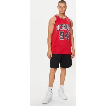 Dámská móda DC Shoes Tank top Shy Town Jersey ADYKT03230 Červená Regular Fit S
