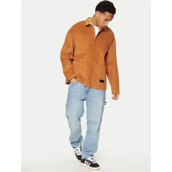 Pánská košile DC Shoes Košile Juncture ADYWT03110 Hnědá Boxy Fit L