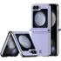 Pouzdro na mobilní telefon Dux Ducis Bril pro Samsung Galaxy Z Flip 6 5G, fialové