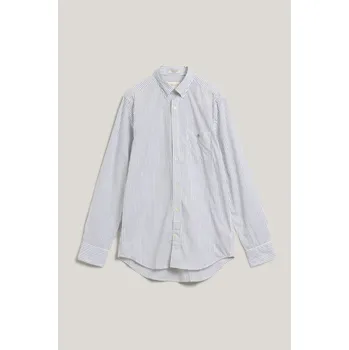 Pánská košile KOŠILE GANT REG CLASSIC POPLIN STRIPE SHIRT EGGSHELL