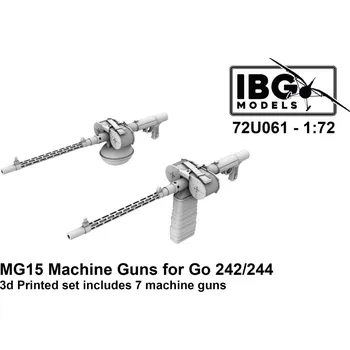 Plastikový model 1/72 MG15 Machine Guns for Go 242/244