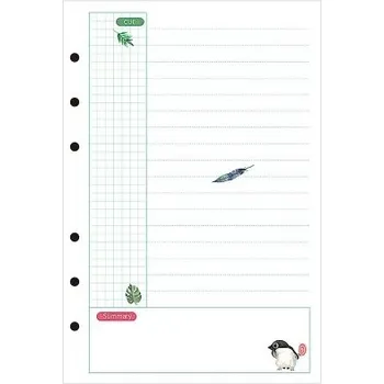 Diář Denní, týdenní a měsíční plánovač pro spirálové zápisníky | spirálový plánovač, zápisník s plánovačem - Cornell , A6
