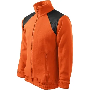Jacket Hi-Q fleece unisex oranžová 2XL