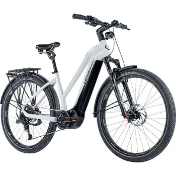 Elektrokolo Elektrokolo LEADER FOX DIXON DÁMSKÝ 23,5Ah 29" BÍLÁ LESKLÁ 2024 rám 18" + DOPRAVA ZDARMA