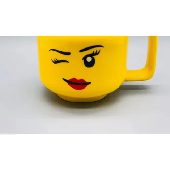 Veselý keramický hrnek s obličejem 250 ml | kuchyňské vybavení - Blink Girl , 250 ml