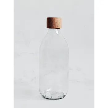 Dávkovač mýdla Dávkovač mýdla STELLA 330 ml s uzávěrem přírodní dřevo