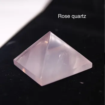 Křišťálová pyramida z minerálů | pyramida z křišťálu, domácí dekorace - Růženín