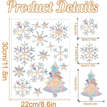 Okenní dekorace Statická fólie na sklo | okenní dekorace | statické folie motýlci, srdce, vločky, netopýři, vážky - typ15