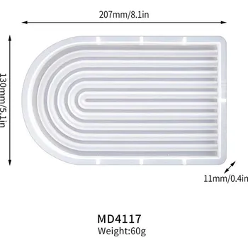 Forma na odlévání Silikonová forma na odlévání | forma na beton, forma na pryskyřici - 07