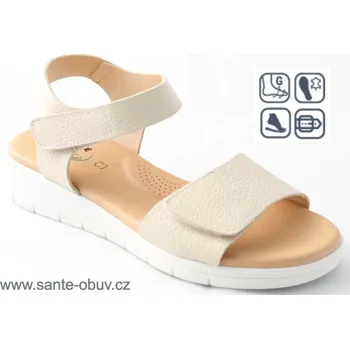 Dámská zdravotní obuv SANTÉ MC/407 LATTE vych. obuv vel.37-41, --- - 40