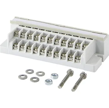 Hensel 26001229 Připojovací lišta pro dálkové ovládání Hensel 10 DA se šroubovacím FK 5210 šedá Množství: 1 ks