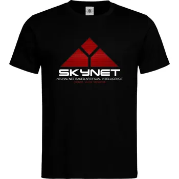 Pánské tričko Tričko Skynet Druh: Pánské, Barva: Černá, Velikost: M