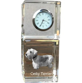 Hodiny Stolní hodiny Art-Dog bezbarvé 6,5 cm
