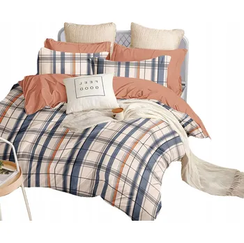 Povlečení SADA POVLEČENÍ 200X220 BAVLNĚNÝ SATÉN 2X POVLEČENÍ NA POLŠTÁŘ 70X80 VELKÝ VÝBĚR