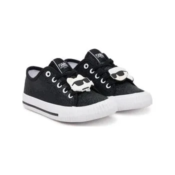 Dámská obuv Karl Lagerfeld Kids Tenisky Z30368 M Černá 32
