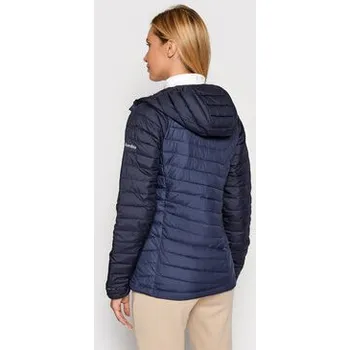 Columbia Bunda pro přechodné období Powder Lite 1699071 Tmavomodrá Slim Fit XS