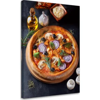 Obraz Obraz na plátně, Pizza Jídlo Kuchyně Bar 40x60